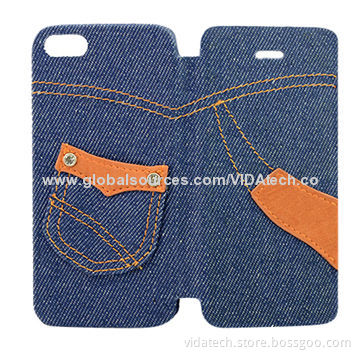 Jeans Leather Case for iPhone 5/5S, Manufacturer